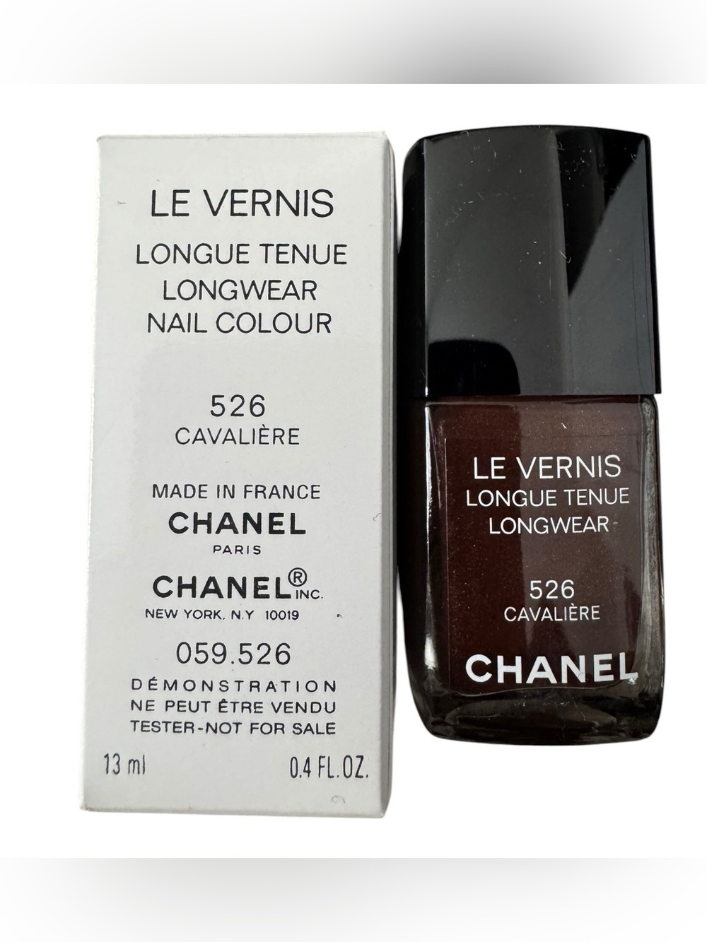 Chanel Le Vernis Longwear Nail Polish 526 Cavaliere Tester w/Box